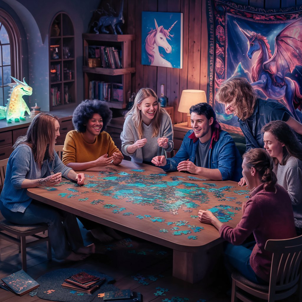 Puzzling Together: A Social Guide for Fantasy & Sci-Fi Enthusiasts