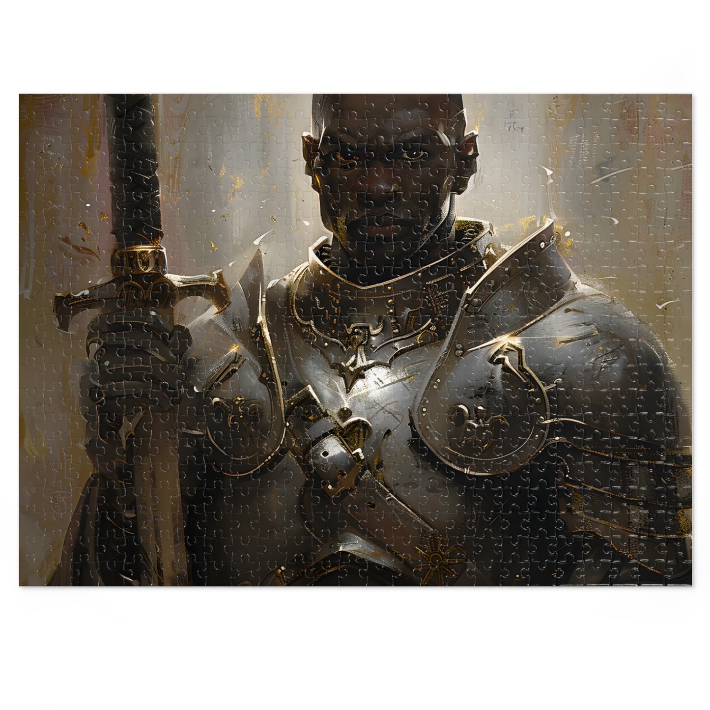 The Indomitable Crusader (30, 110, 252, 500, 1000 Piece Jigsaw Puzzle)