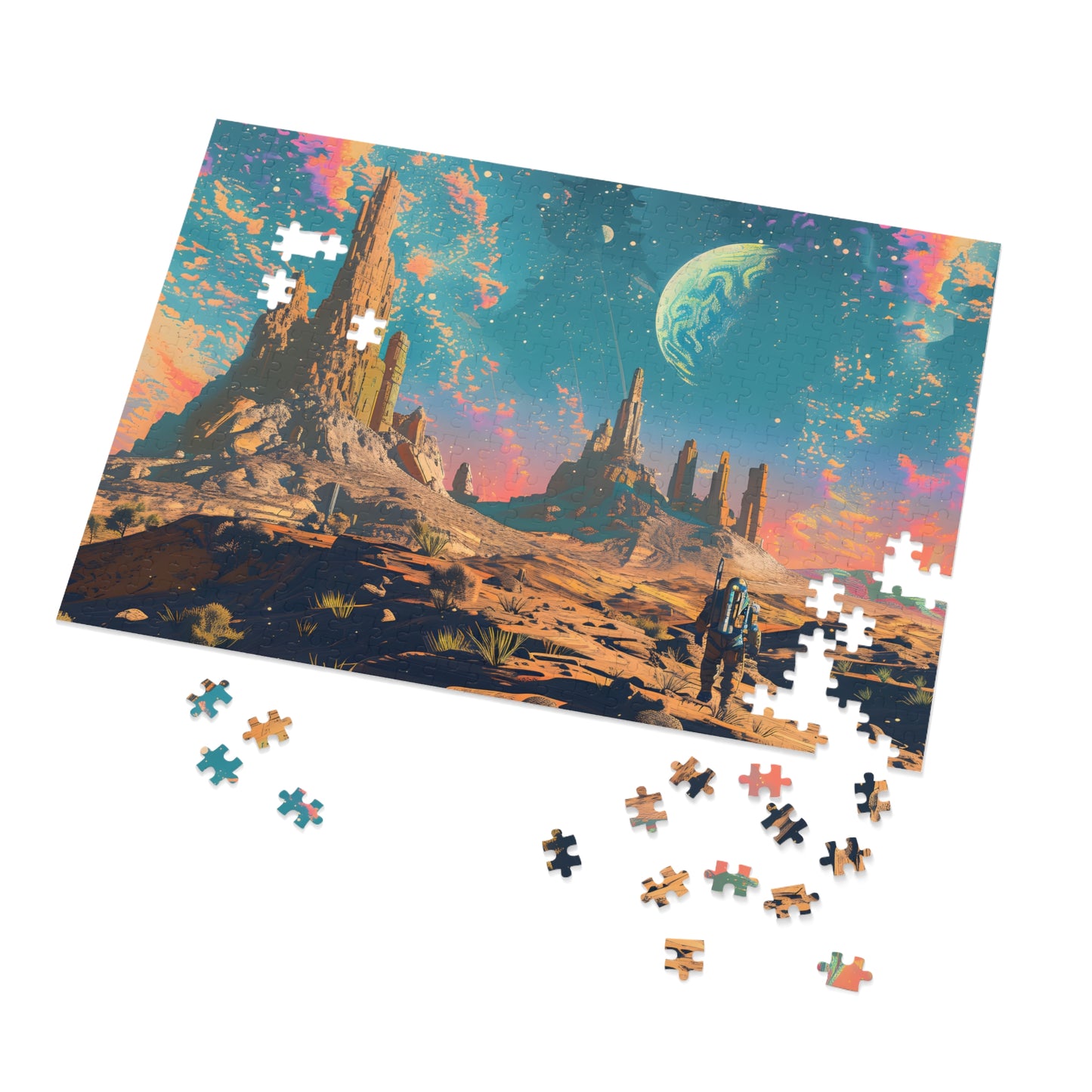 Galaxy Explorers (30, 110, 252, 500, 1000 Piece Jigsaw Puzzle)