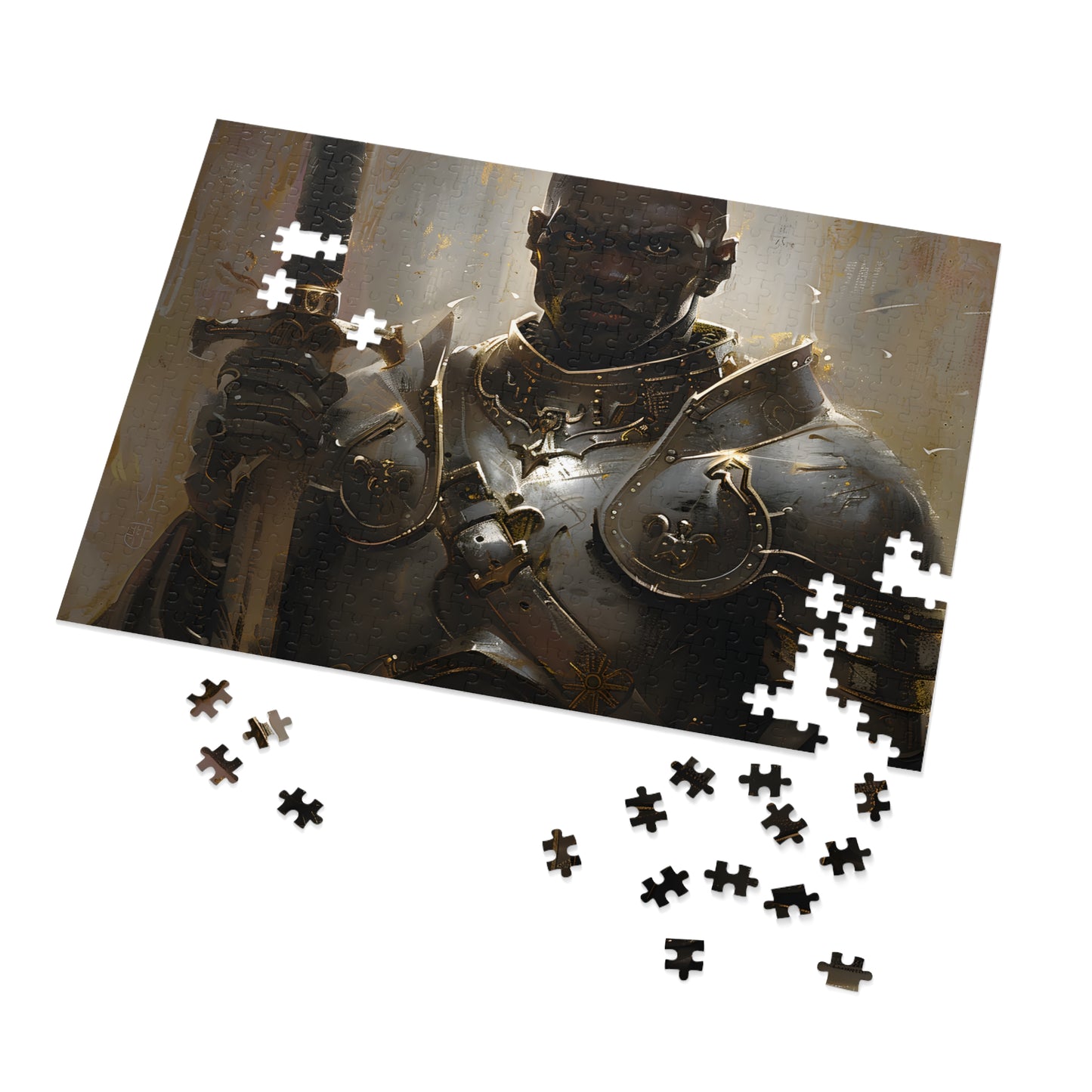 The Indomitable Crusader (30, 110, 252, 500, 1000 Piece Jigsaw Puzzle)