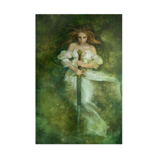 The Lady of the Lake (110, 252, 520, 1014 Piece Jigsaw Puzzle)