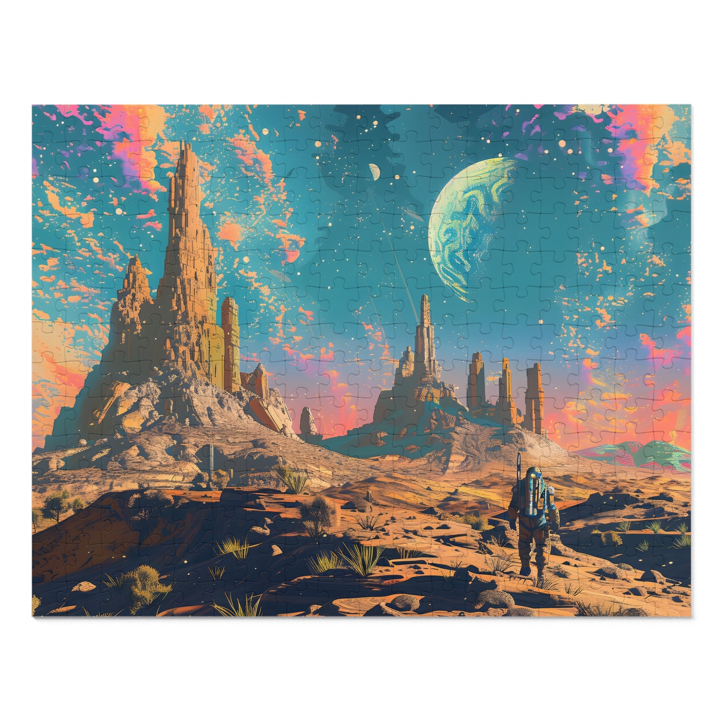 Galaxy Explorers (30, 110, 252, 500, 1000 Piece Jigsaw Puzzle)