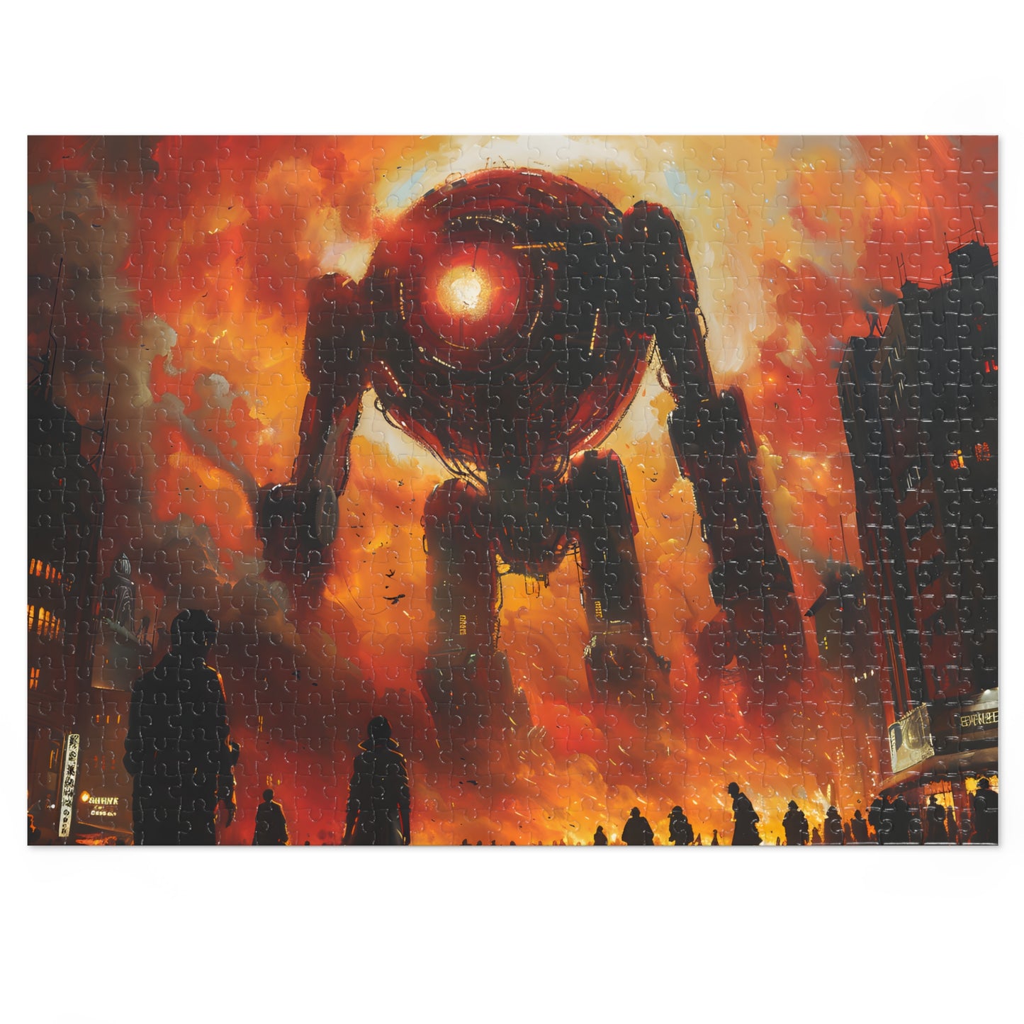 The Awakening Colossus (30, 110, 252, 500, 1000 Piece Jigsaw Puzzle)