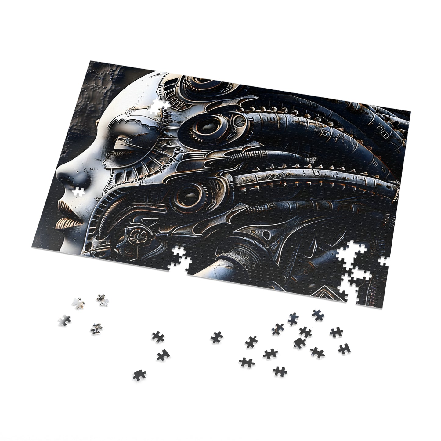 Cybernetic Sentinel (30, 110, 252, 500, 1000 Piece Jigsaw Puzzle)