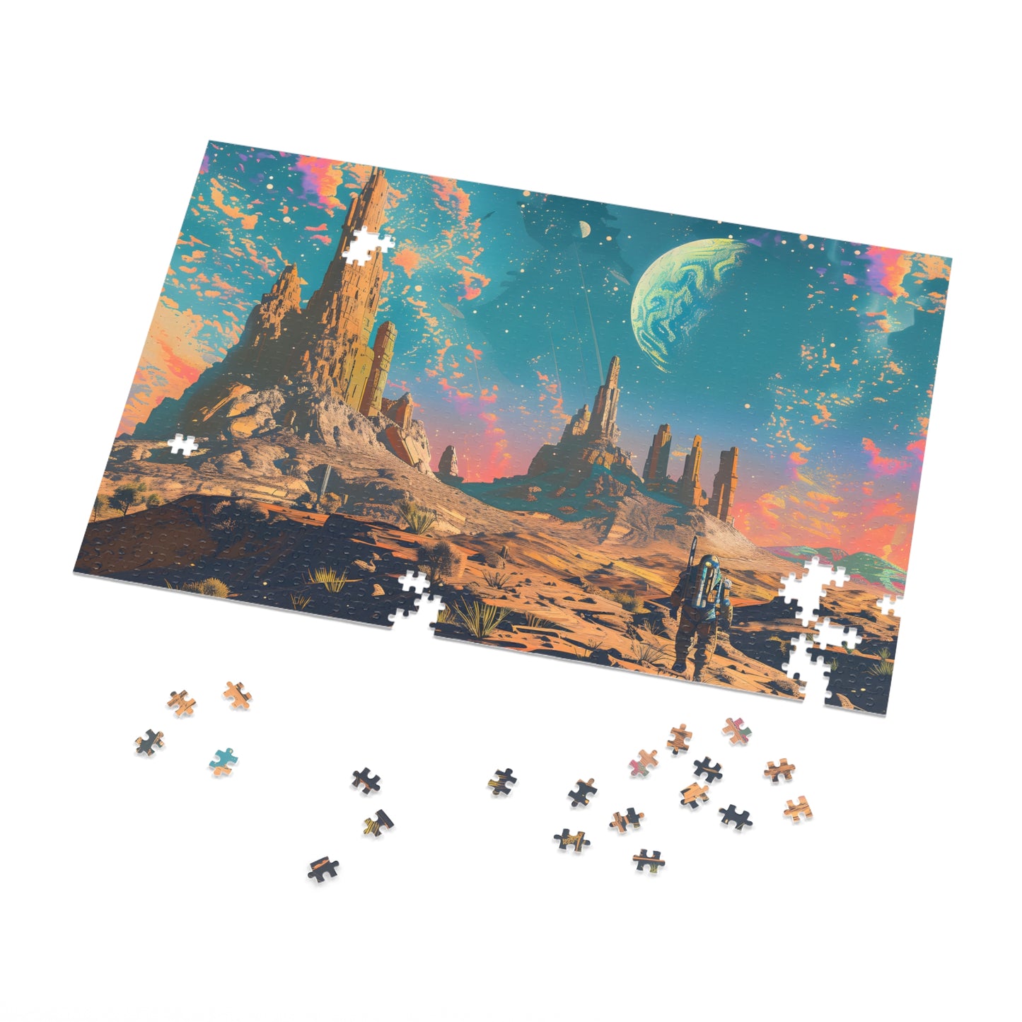 Galaxy Explorers (30, 110, 252, 500, 1000 Piece Jigsaw Puzzle)