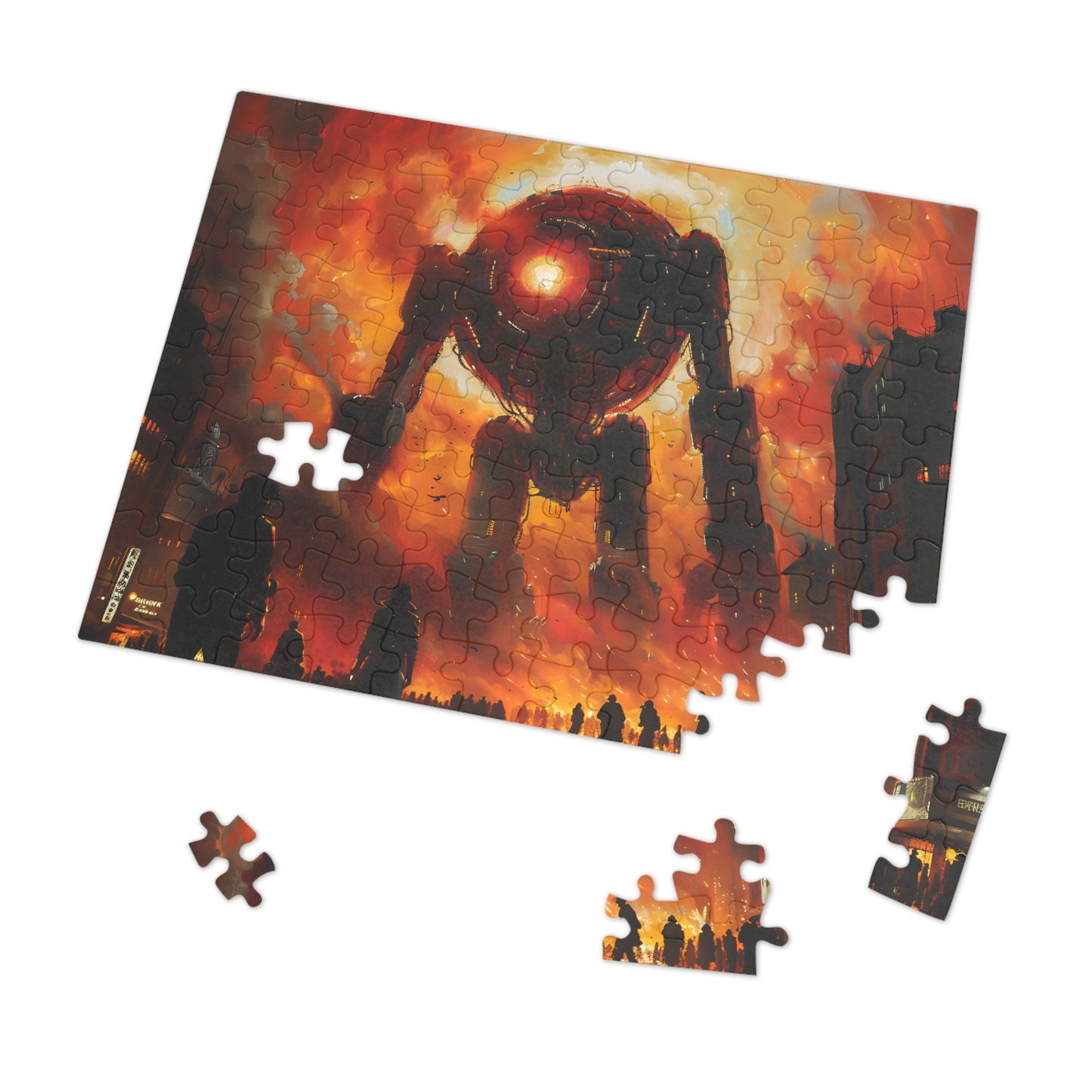 The Awakening Colossus (30, 110, 252, 500, 1000 Piece Jigsaw Puzzle)