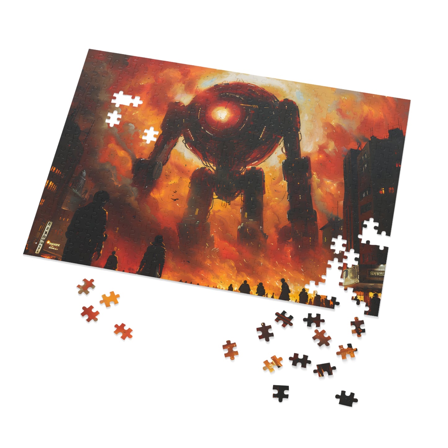 The Awakening Colossus (30, 110, 252, 500, 1000 Piece Jigsaw Puzzle)