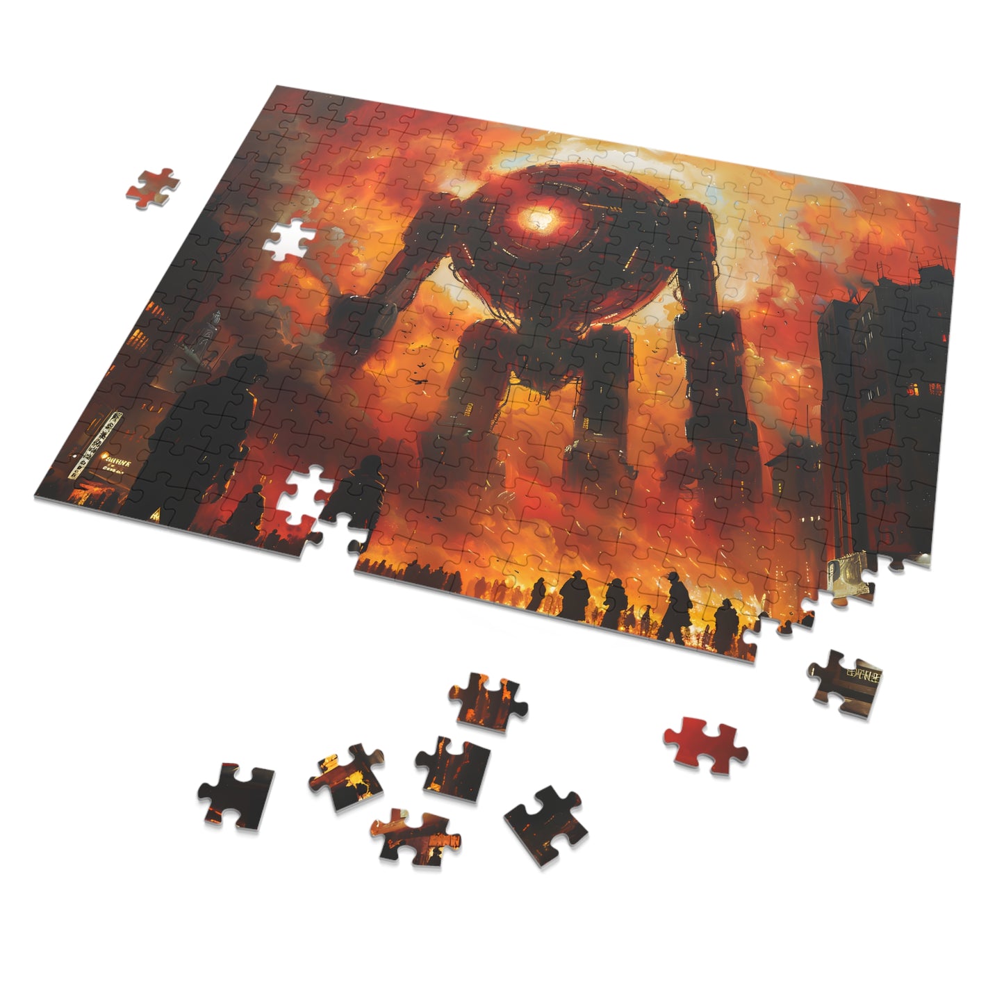 The Awakening Colossus (30, 110, 252, 500, 1000 Piece Jigsaw Puzzle)