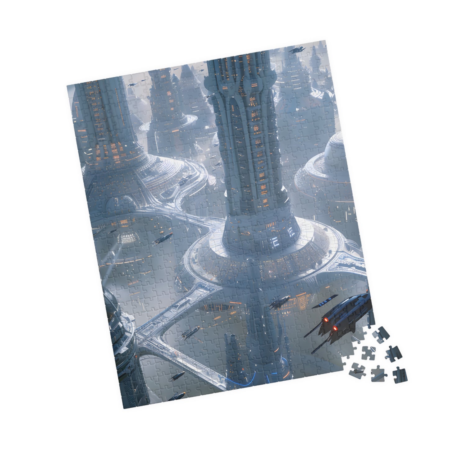 Spires of Heaven (110, 252, 520, 1014 Piece Jigsaw Puzzle)