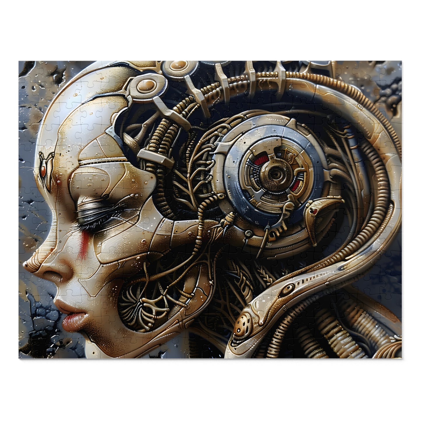 Mechanized Consciousness (30, 110, 252, 500, 1000 Piece Jigsaw Puzzle)