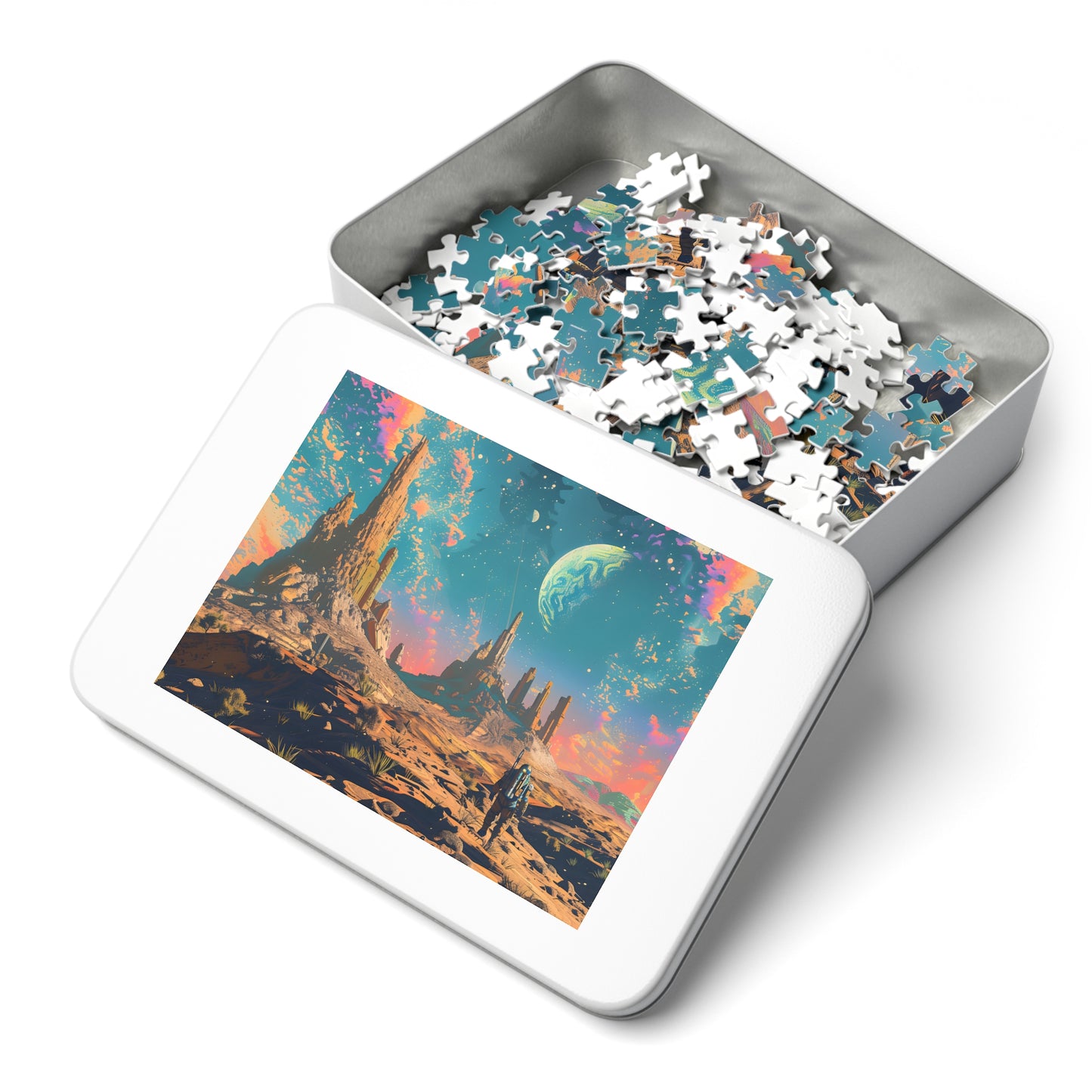 Galaxy Explorers (30, 110, 252, 500, 1000 Piece Jigsaw Puzzle)