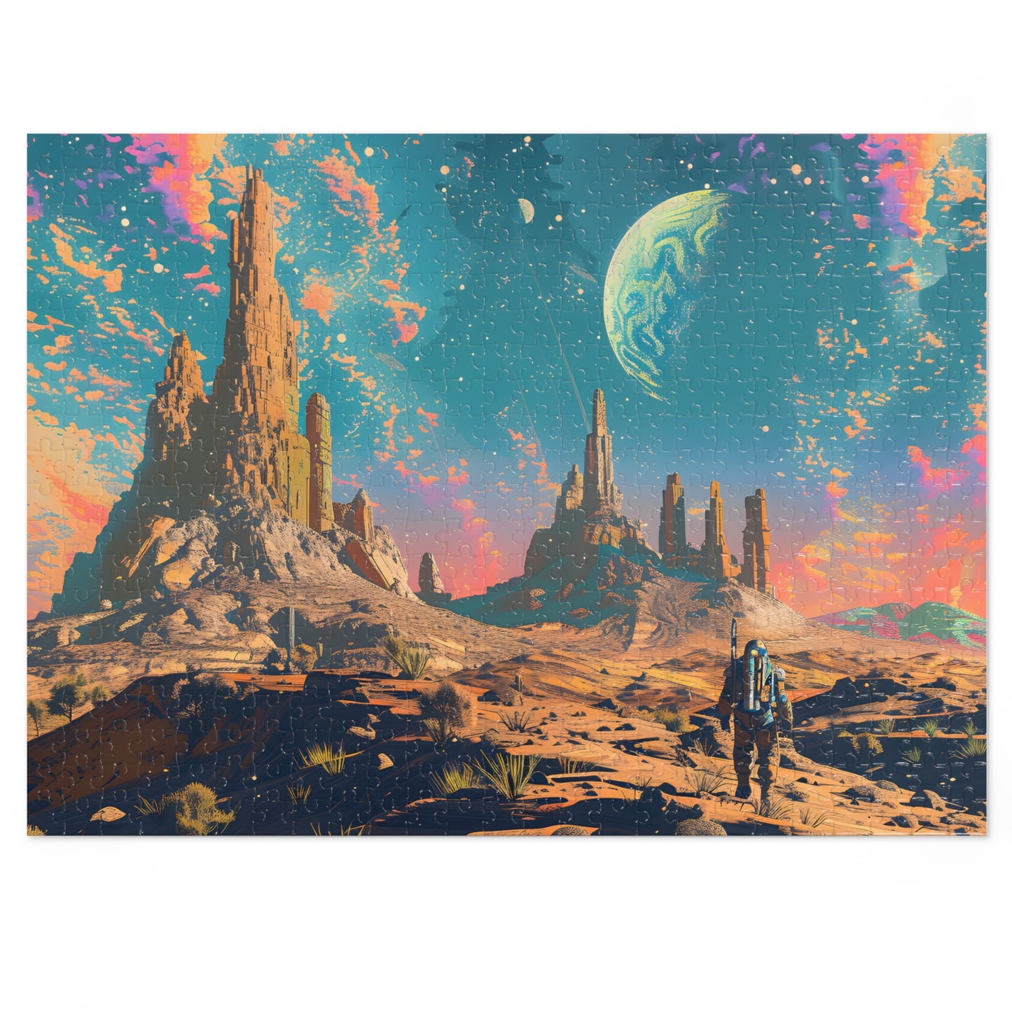 Galaxy Explorers (30, 110, 252, 500, 1000 Piece Jigsaw Puzzle)