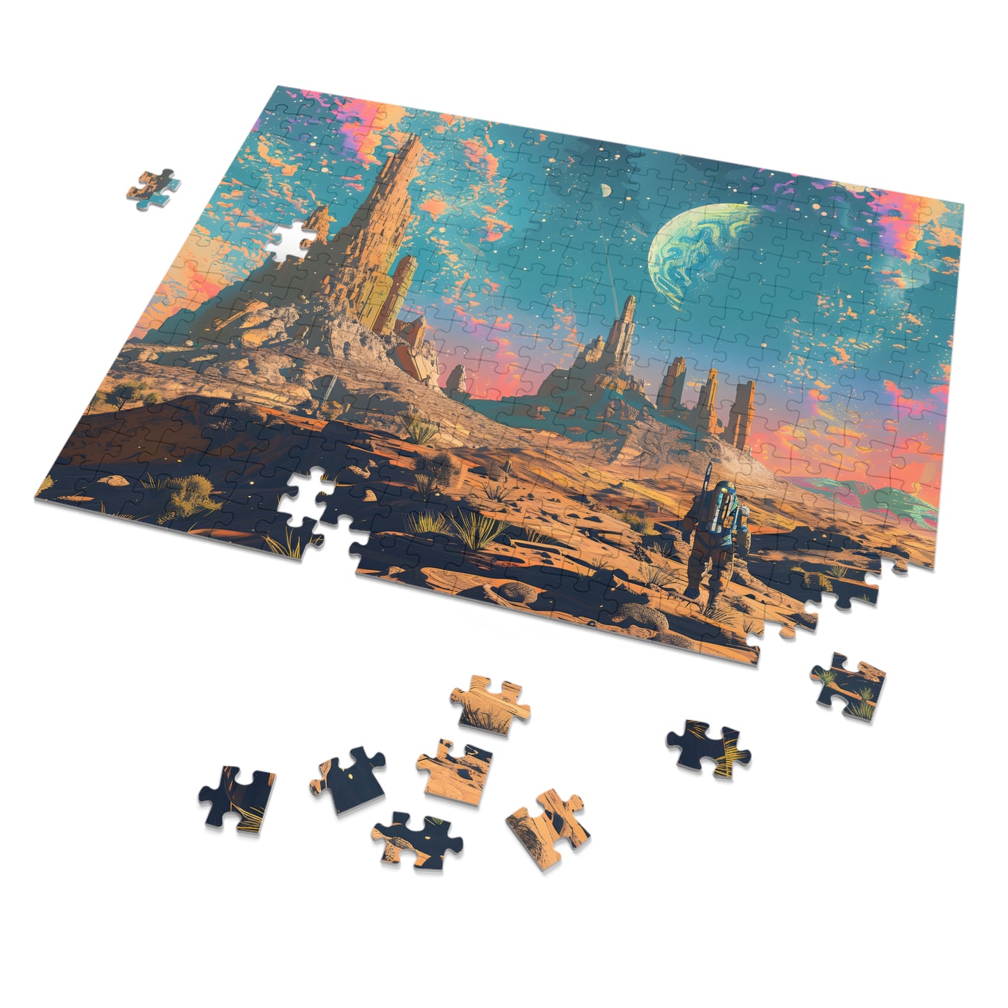 Galaxy Explorers (30, 110, 252, 500, 1000 Piece Jigsaw Puzzle)