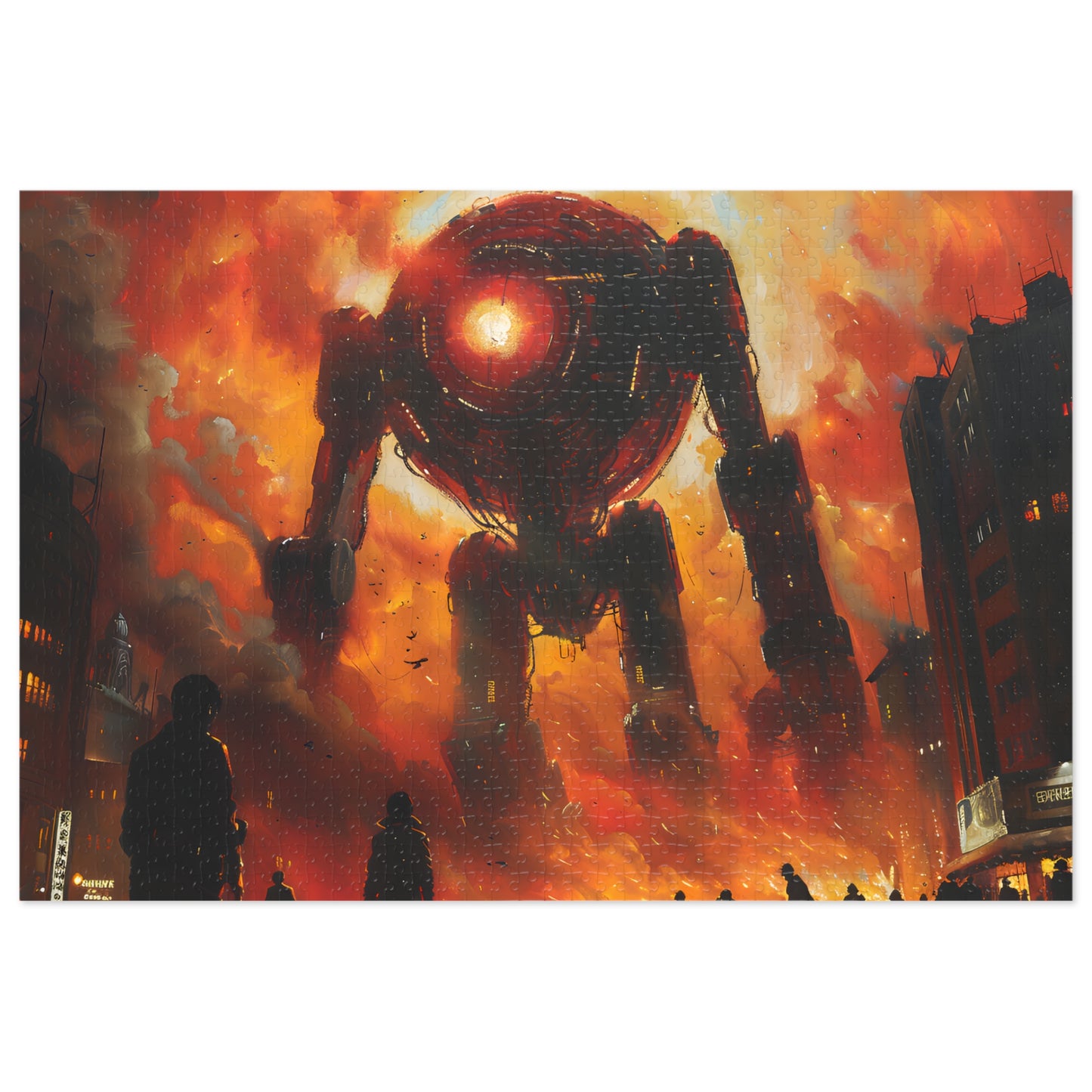 The Awakening Colossus (30, 110, 252, 500, 1000 Piece Jigsaw Puzzle)