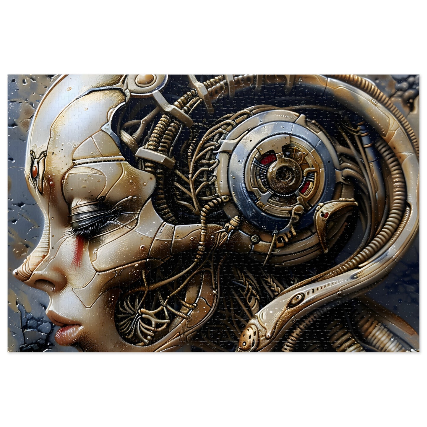 Mechanized Consciousness (30, 110, 252, 500, 1000 Piece Jigsaw Puzzle)