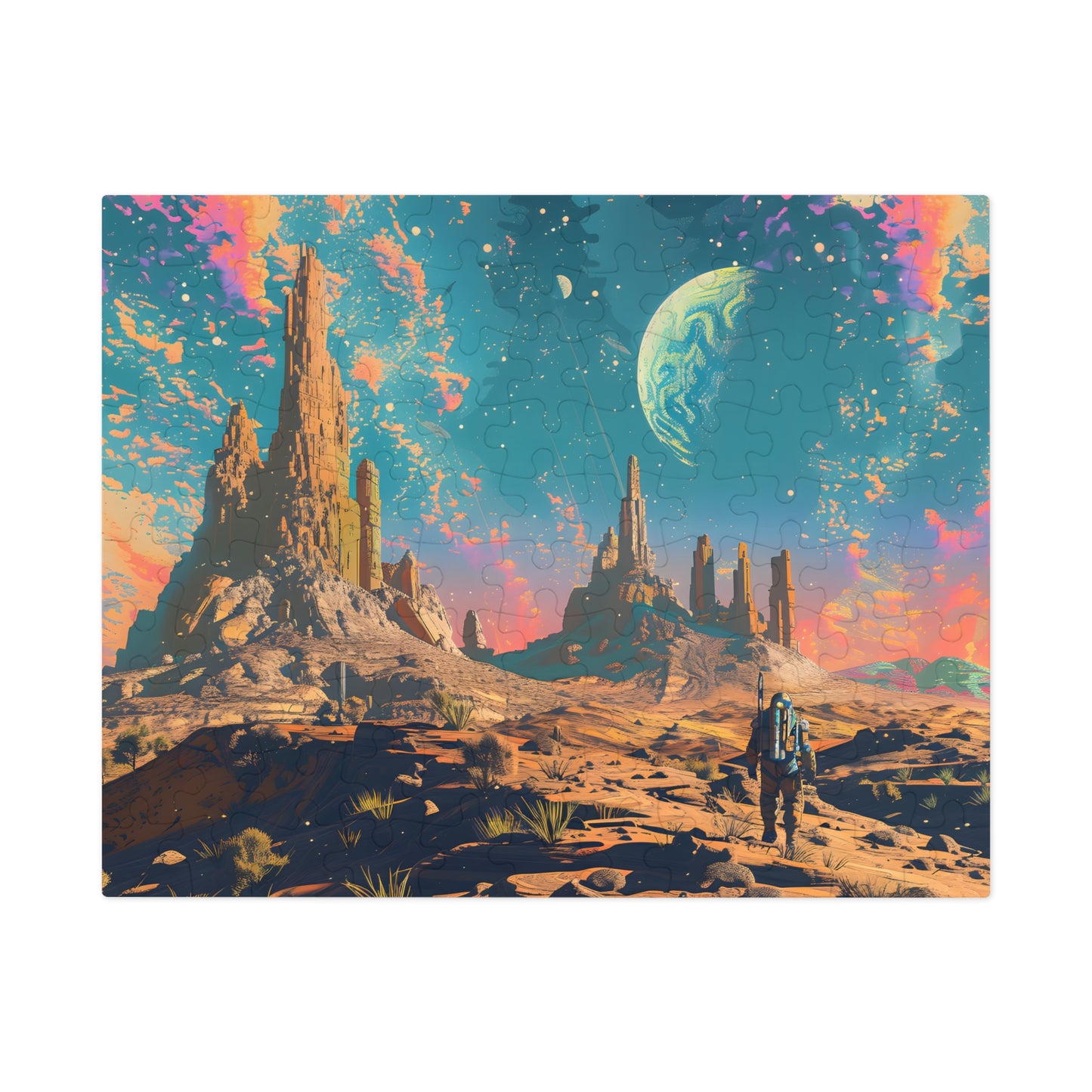 Galaxy Explorers (30, 110, 252, 500, 1000 Piece Jigsaw Puzzle)